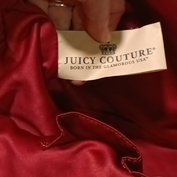 EUC Vintage Juicy Couture Large Leather Satchel Bag - Picture 9 of 11